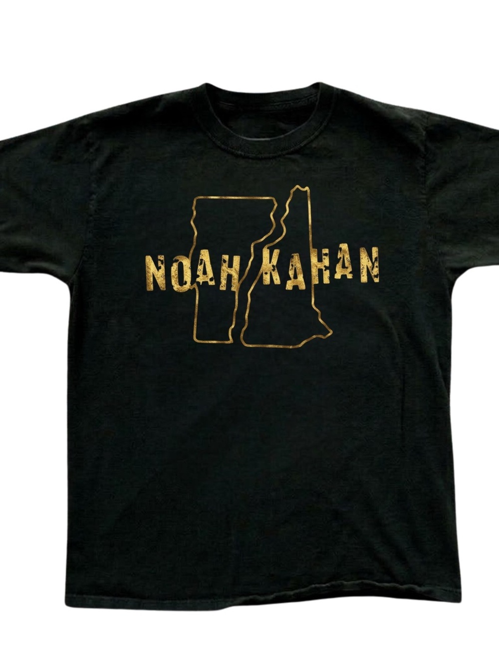 Gildan Black and Gold Graphic Tee